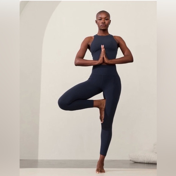 Athleta Pants - NWT Athleta 1X salutation stash tight navy